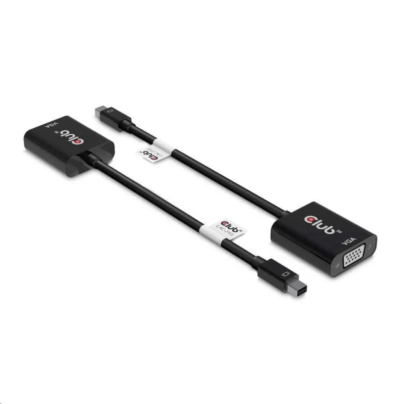 Aktívny adaptér Club3D Mini DisplayPort na VGA CAC-2113