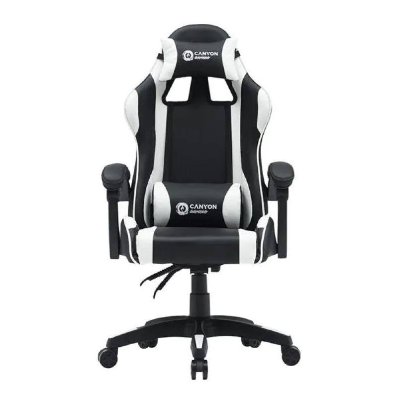 Canyon SGCH2, Core, ergonomické herné kreslo, čierno-biele CNE-SGCH2W