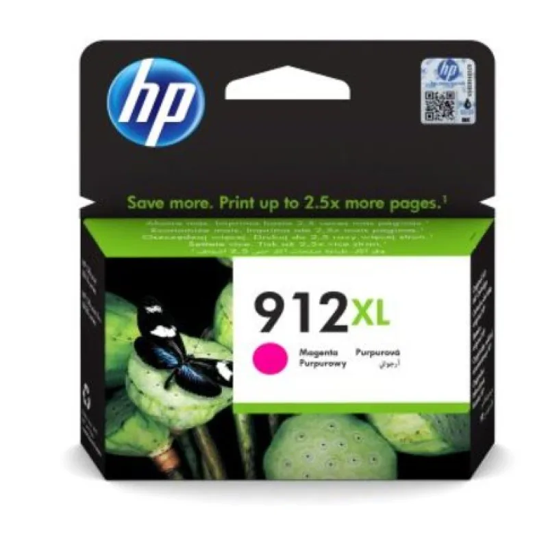 HP 912XL High Yield Magenta Original Ink Cartridge 3YL82AE#BGY