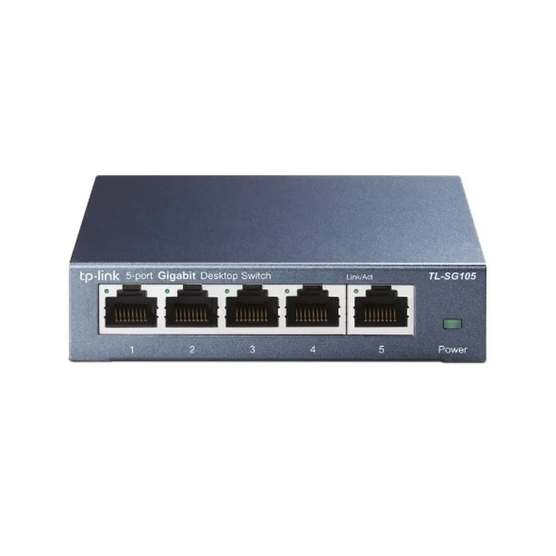 5-Port Gigabit Desktop Switch PORT: 5× Gigabit RJ45 Ports SPEC: Desktop…