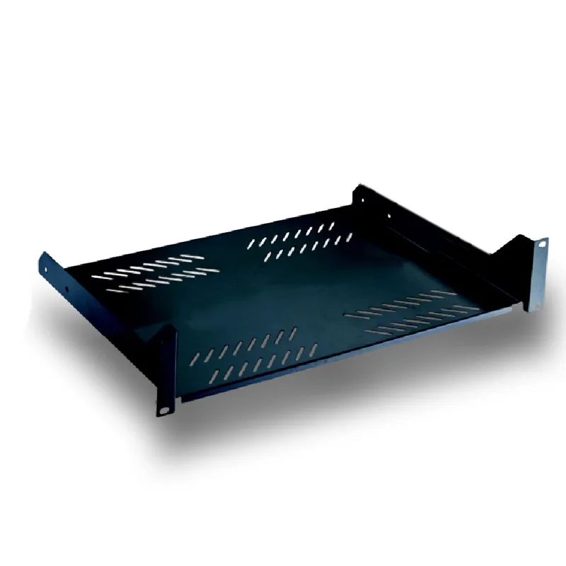 19" Polica s perforáciou 2U 280mm 7538