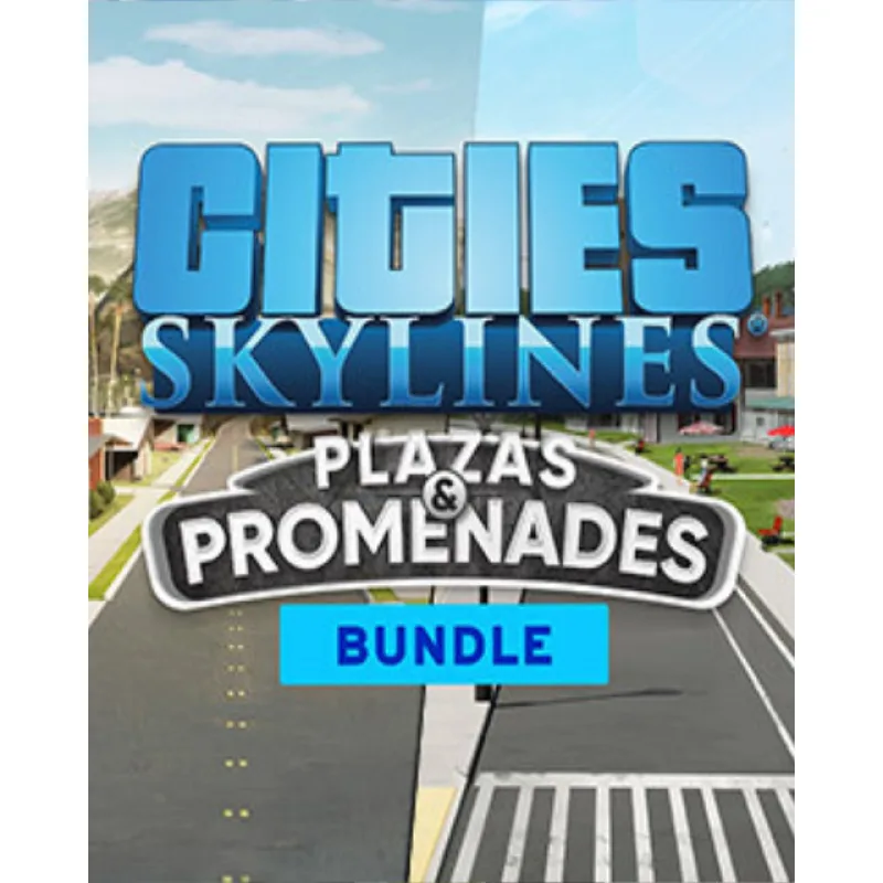 ESD Cities Skylines Plazas & Promenades Bundle ESD_9274