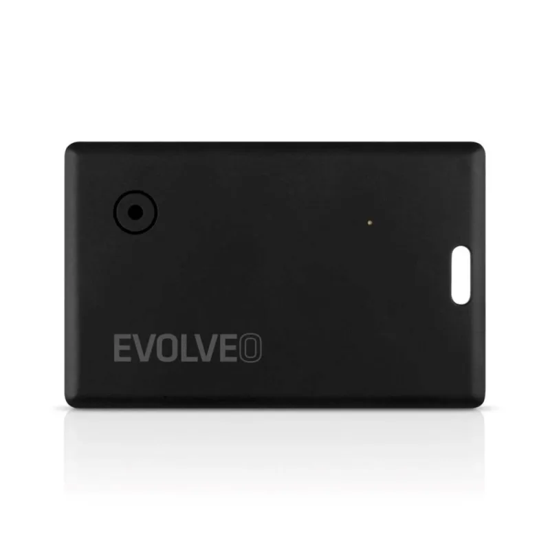 EVOLVEO TrackCard, Bluetooth lokátor s Apple Find My, čierny TRACKCARD-BK
