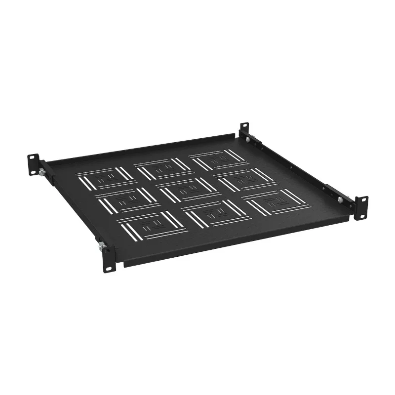 Polica 19" 450mm pevná BK úchyt prednej aj zad.lišty 80192451