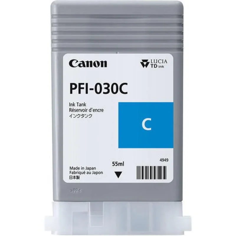 Canon CARTRIDGE PFI-030 C azurová pro imagePROGRAF TM-240 a TM-340…