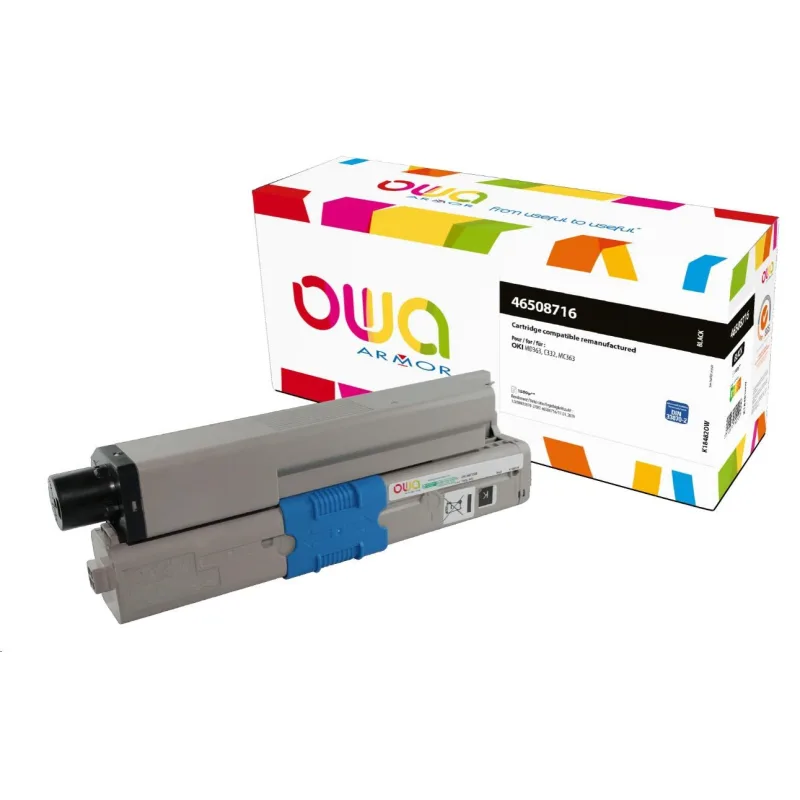 Toner ARMOR pre OKI C332, MC363 (46508716), čierny/čierny, 1500 ks…
