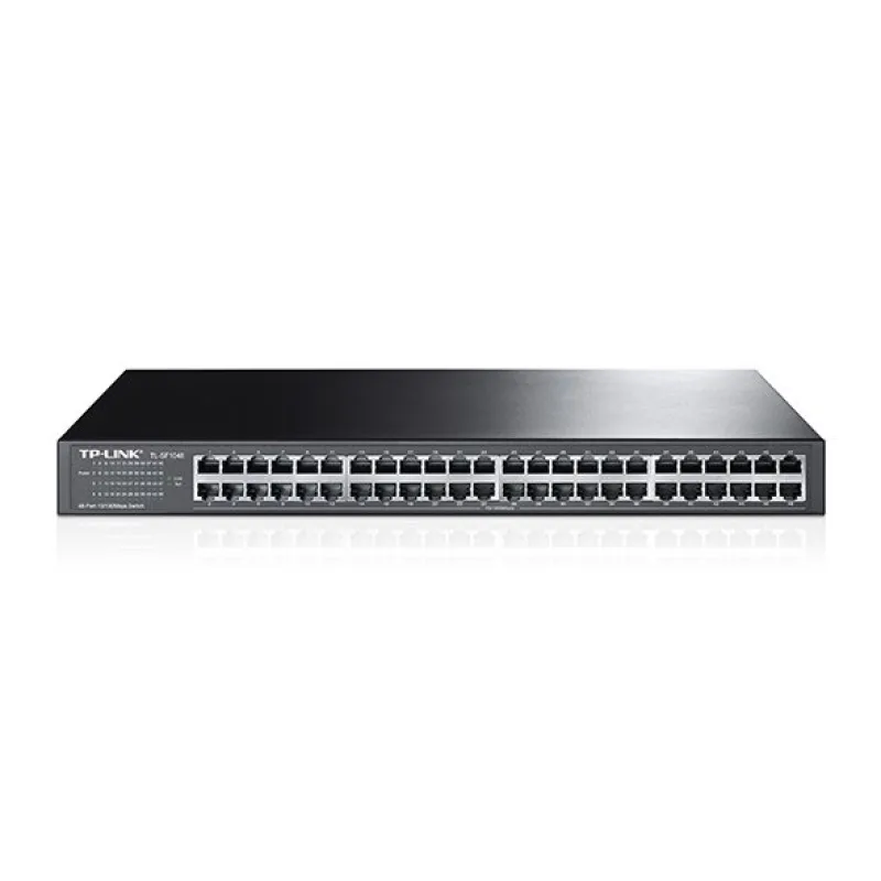 48-Port 10/100 Mbps Switch PORT: 48× 10/100 Mbps RJ45 Ports SPEC: 1U 19…