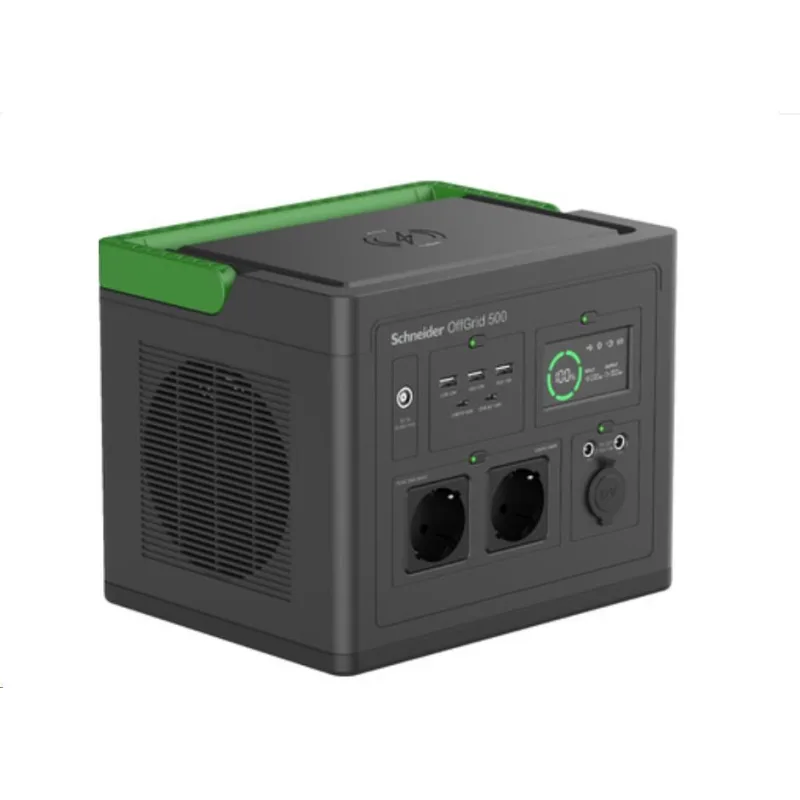APC Schneider OffGrid Portable Power Station 500, 517Wh Li-ion, 2…