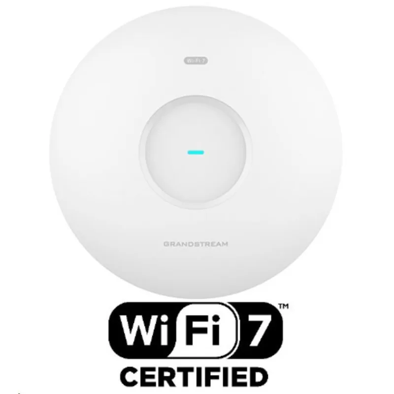 Grandstream GWN7670 AP, Wi-Fi 7, 802.11be, 2x2:2 MIMO s MLO, 4KQAM, MRU,…