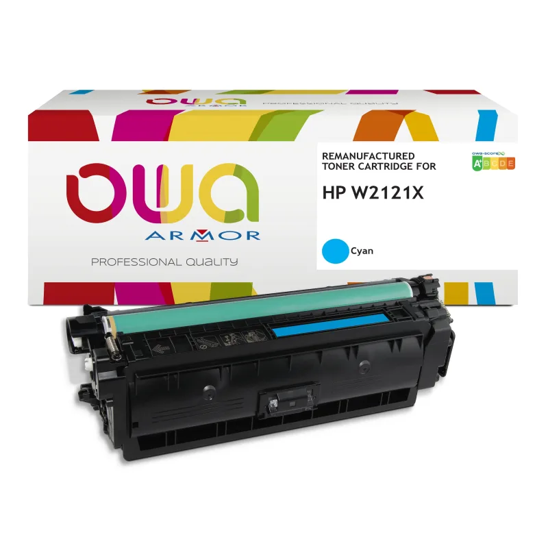 OWA Armor toner kompatibilný s HP W2121X, 10000st, modrá/ cyan K18948OW