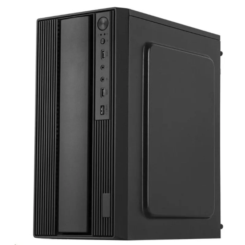 Eurocase MC MF-300B, skrinka mATX, 2xUSB3.0, čierna MC MF-300B