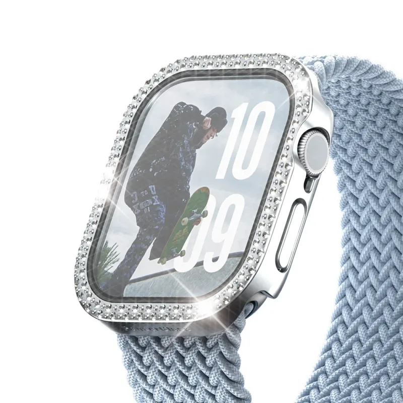 PanzerGlass ochranné sko Disco pre Apple Watch 10/11 42mm - Bing Silver