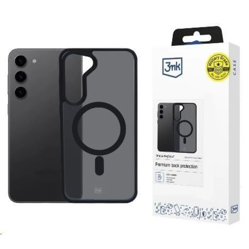 3mk ochranný kryt Smoke MagCase pro Apple iPhone 16E 5903108641913