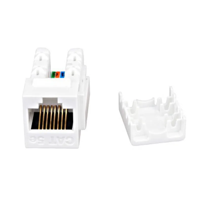 Keystone RJ45 AMPARO Cat.6 SFA biely HVSMRJ6UWS