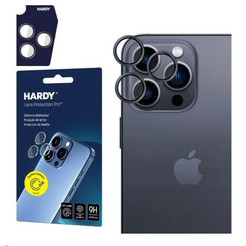 3mk HARDY Lens Protection Pro pro iPhone 15 Pro Black 5903108573412