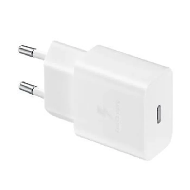 Samsung cestovní nabíječka EP-T1510EWE, PD, 15W, USB-C, bílá (bulk)…