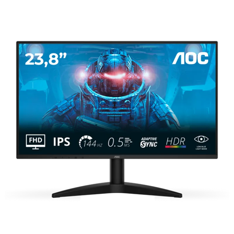 AOC 24B36X 23,8" IPS 1920x1080 20M:1 1ms 300cd DP HDMI čierny 144Hz 24B36X