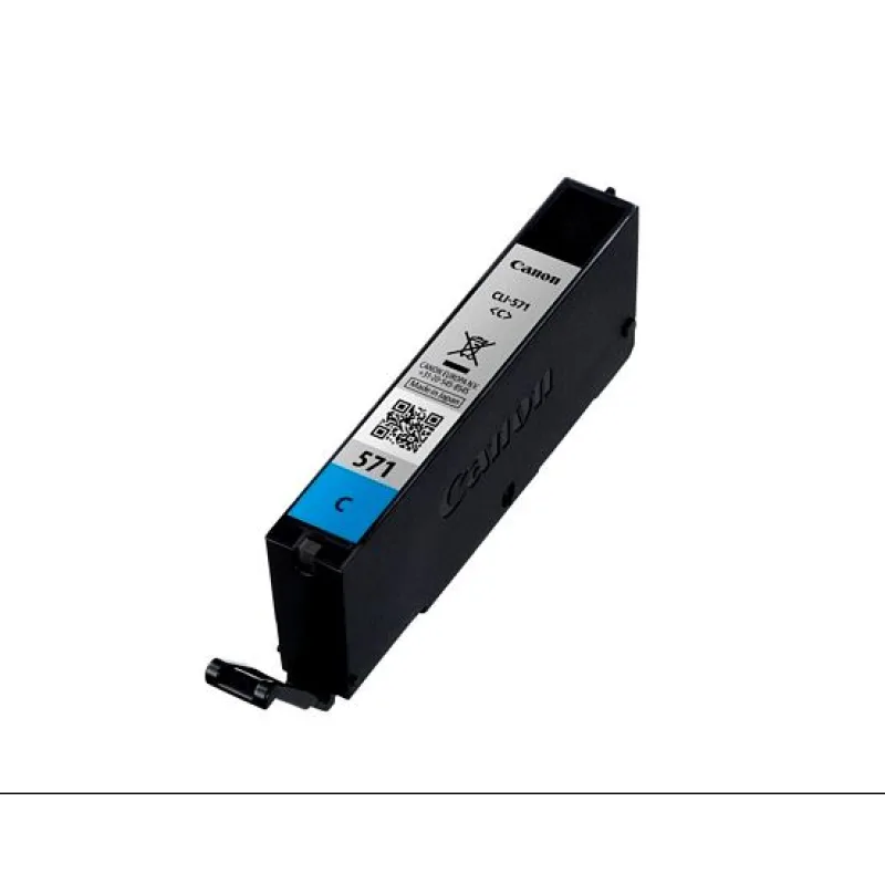 Canon CLI-571 C, azúrový 0386C001