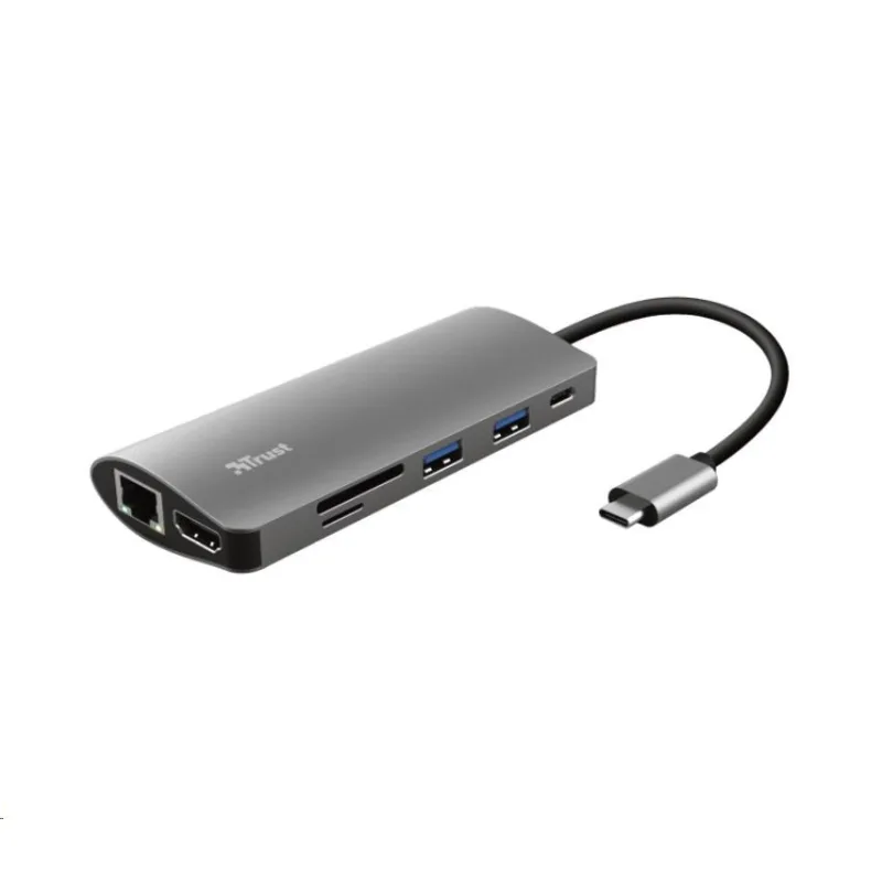 Adaptér TRUST DALYX, 7 v 1, USB-C 23775