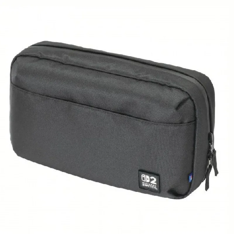 HORI Nintendo Switch 2 Reversible Travel Pouch, Black NSX-026E