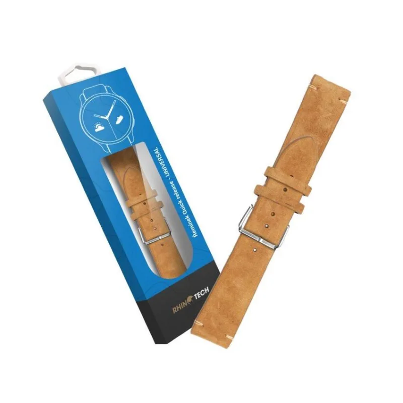 RhinoTech univerzální řemínek Genuine Suede Leather Quick Release 22mm…