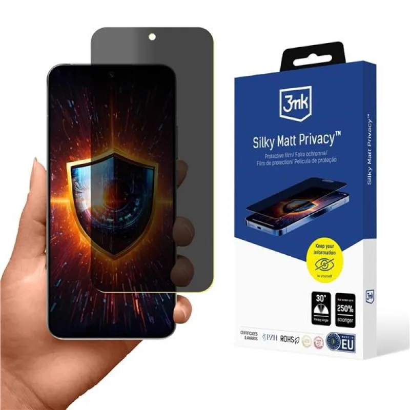 3mk ochranná folie Silky Matt Privacy pro Oppo Reno 14 Pro 5903108667630