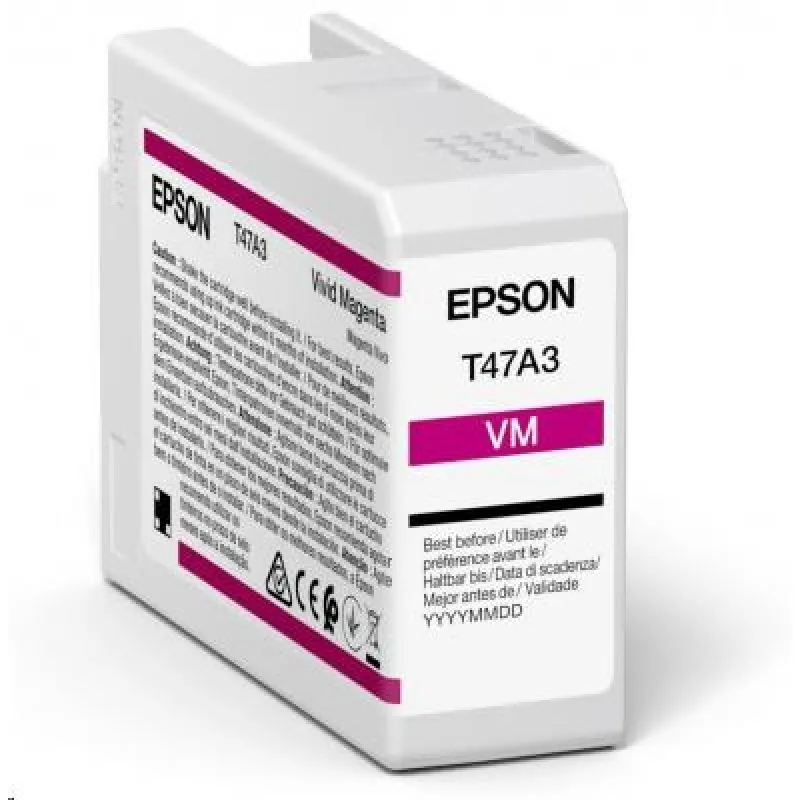 Atrament EPSON Singlepack Vivid Magenta T47A3 UltraChrome Pro 10 50 ml…