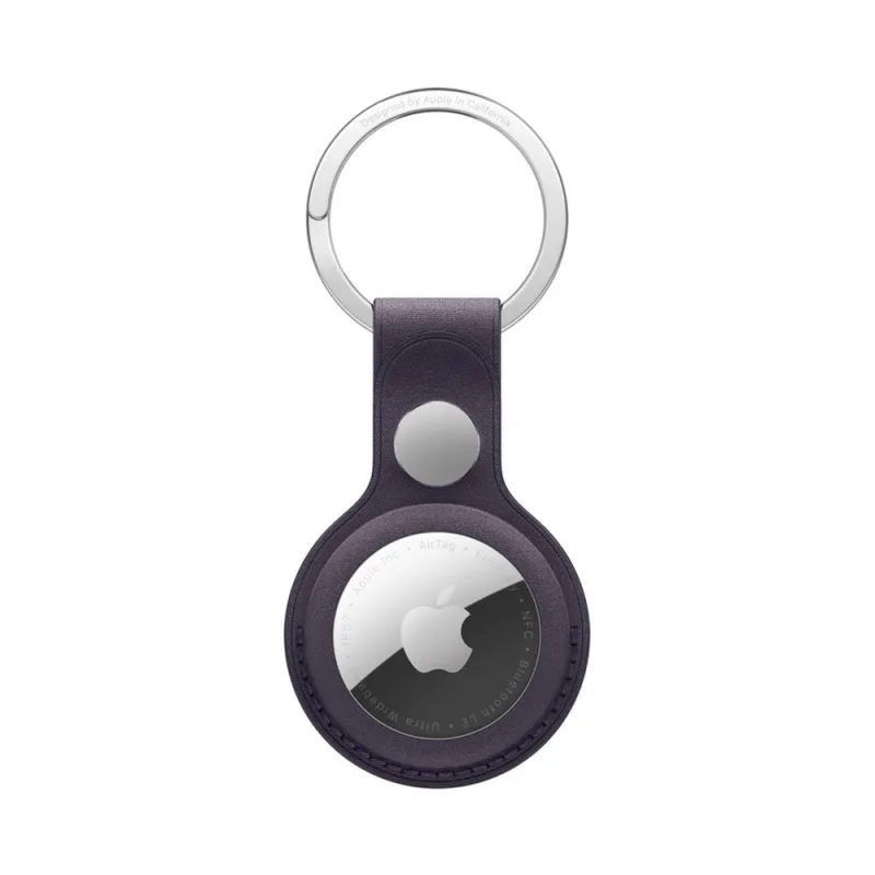 AirTag FineWoven Key Ring - Midnight Purple MGG04ZM/A