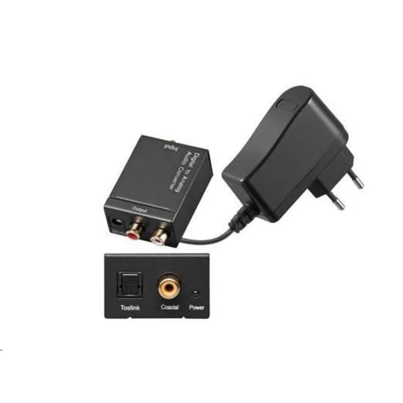 PREMIUMCORD Prevodník z digitálneho SPDIF a optického Toslinku na 2x…