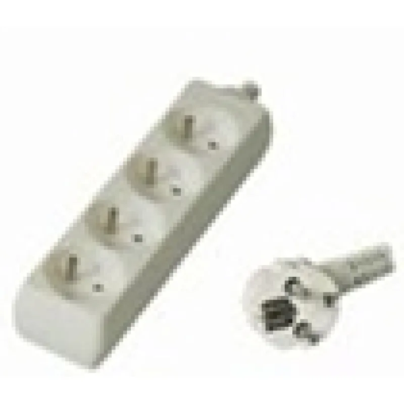 Predlžovací prívod 230V, 5m, 4 zásuvky PP4-05