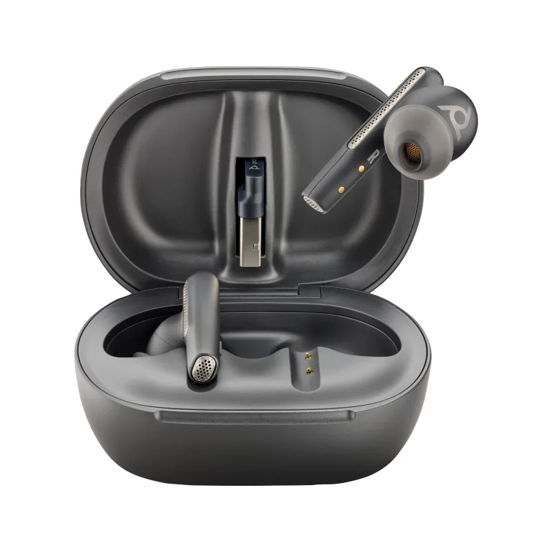 Poly Voyager Free 60+ UC Black Touchscreen Charge Case for BT700 USB-A…