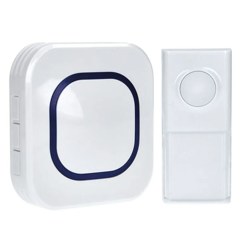 Solight Bezdrôtový zvonček, do zásuvky, 250m, biely, learning code 1L49