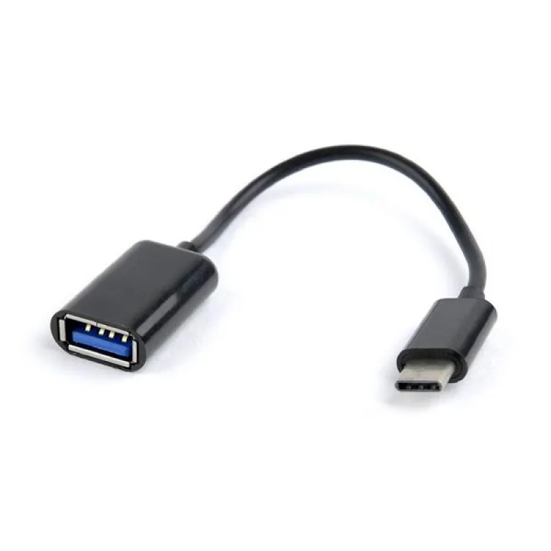 Gembird adaptér OTG USB 2.0 (F) / USB-C, kábel 0,2m A-OTG-CMAF2-01