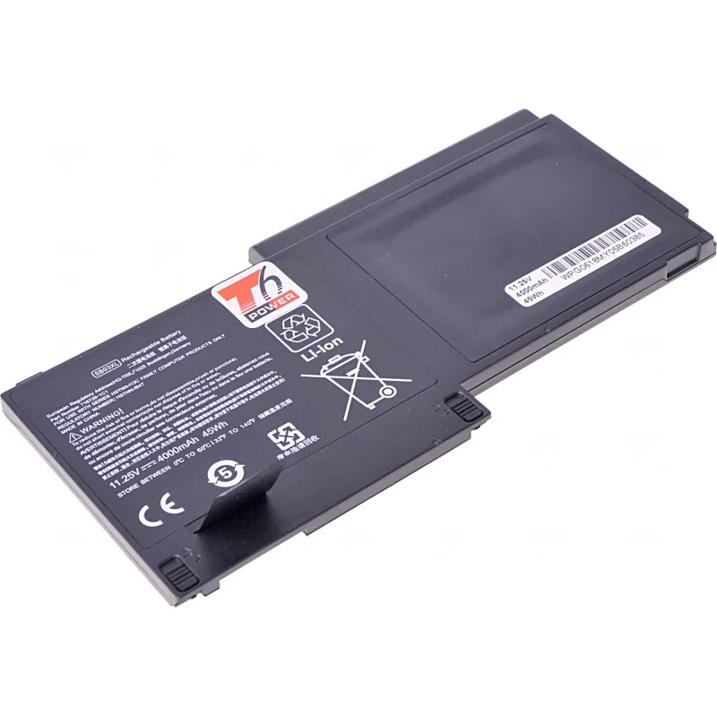 Batéria T6 Power HP EliteBook 720 G1, 725 G2, 820 G1, 820 G2, 4000mAh,…
