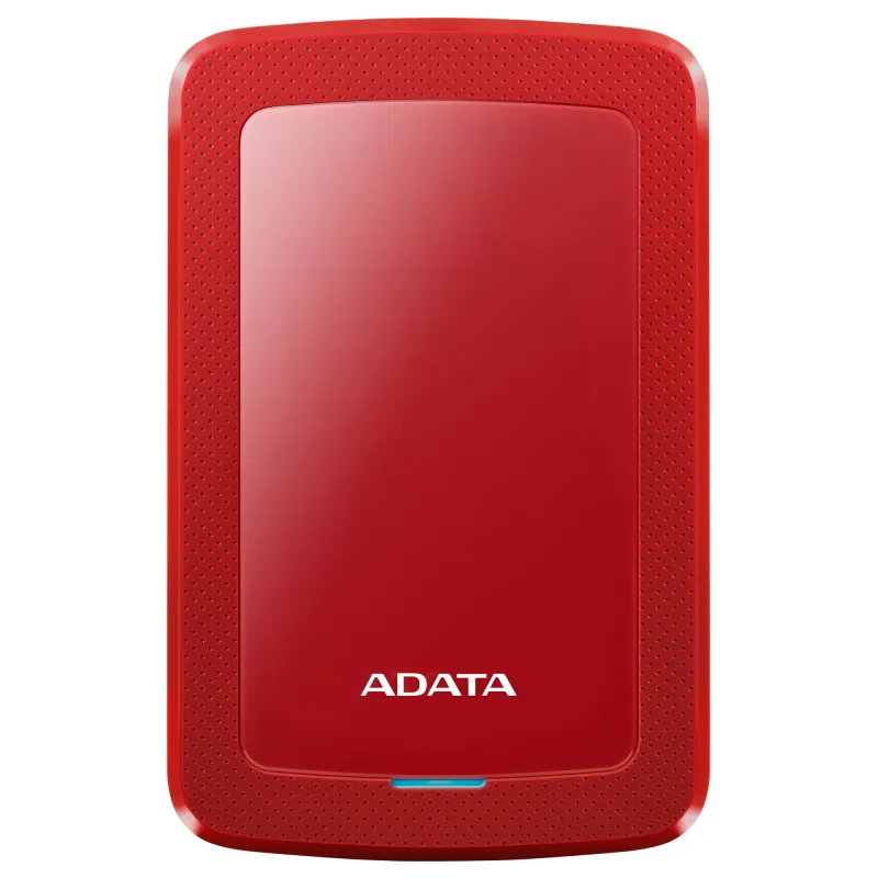 ADATA HV300/ 2TB/ HDD/ Externý/ 2.5"/ Červená/ 3R AHV300-2TU31-CRD