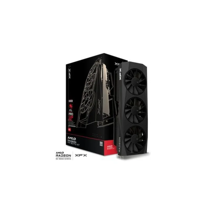 XFX Radeon RX-9070XT Quicksilver Gaming Edition 16GB GDDR6, 3xDP, HDMI RX…