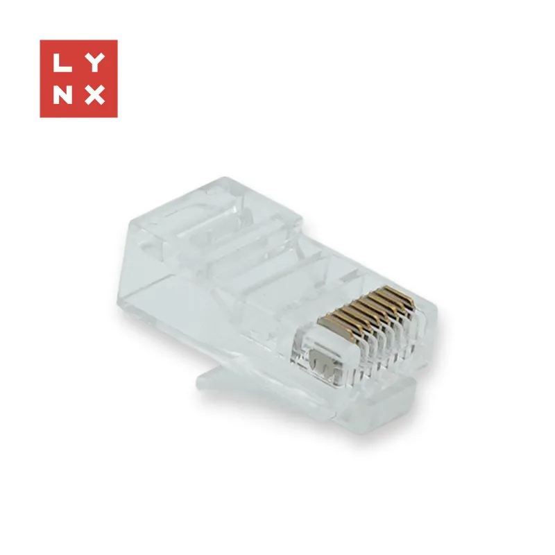 LYNX konektor UTP Cat6, 50µ, 100ks LX-CON-CAT6-UTP-50