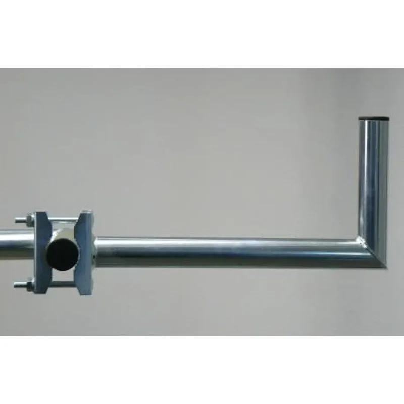 Držák antény na balkón, galvanický zinek, délka 40cm K40B42
