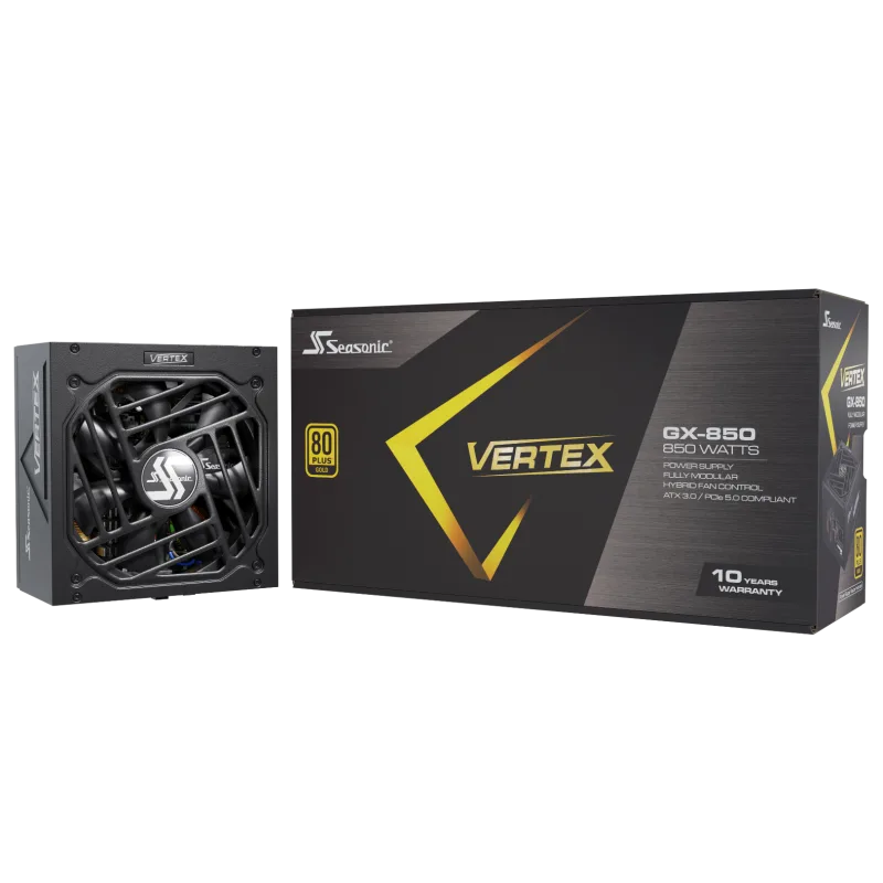 Seasonic VERTEX GX GOLD 850W ATX 3.0, PCIe 5.0, modular POŠKODENÝ OBAL…