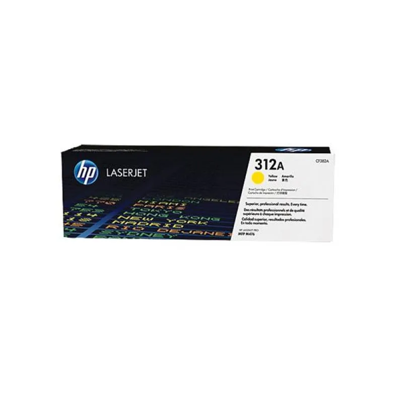 HP toner žltá HP312A /vyťaženosť cca 2700str/ CF382A