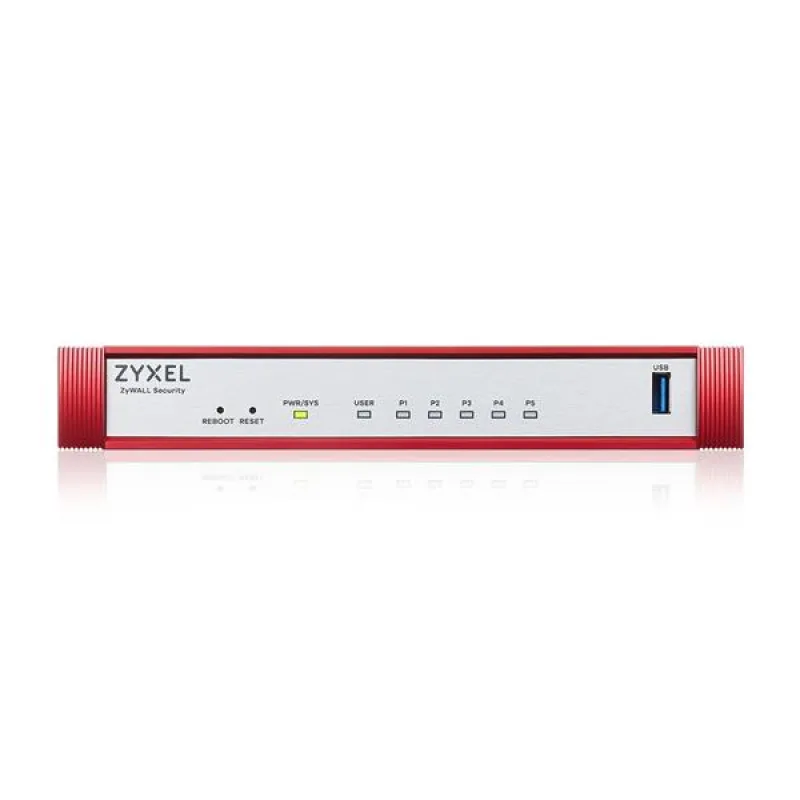 Zyxel USG FLEX 50 H, 5 Gigabit user-definable ports, 1*USB with 1 YR…