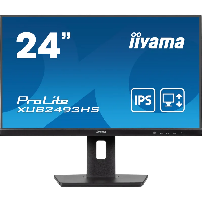 iiyama ProLite/ XUB2493HS-B6/ 23, 8"/ IPS/ FHD/ 100Hz/ 0, 5ms/ Black/ 3R…