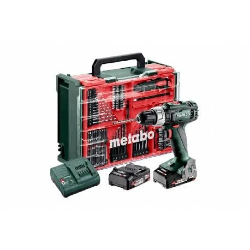 Metabo SB 18 L Set Mobilná dielňa - aku príklepová vŕtačka 602317710