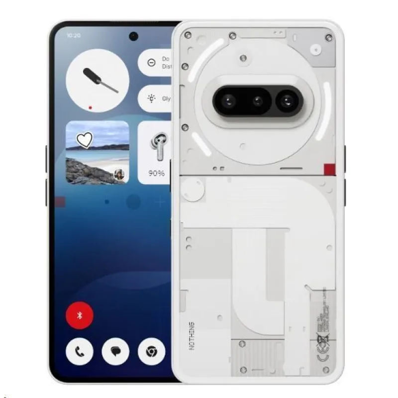 Nothing Phone (3a) 12/ 256GB, white, EU A10400146/EU