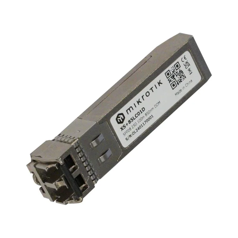 MikroTik SFP/ SFP+/ SFP28 optický modul XS+85LC01D, MM, 100m, 850nm XS…