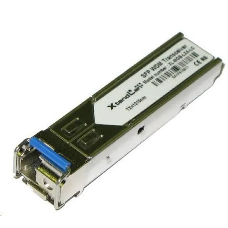 Optický SFP modul SM (1310nm/ 1550nm), WDM, 1, 25 Gb/ s, LC, 3km…