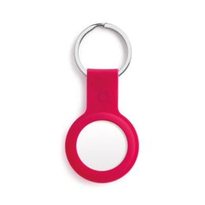 Aiino - GiGiTag Silicon holder with keychain for AirTag - Cherry AIAIRKC…