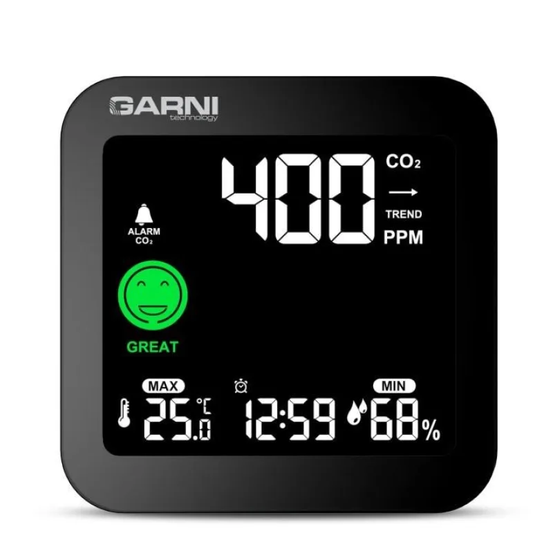GARNI 201 OneCare - Měřič CO2 (kysličníku uhličitého) GARNI 201 OneCare