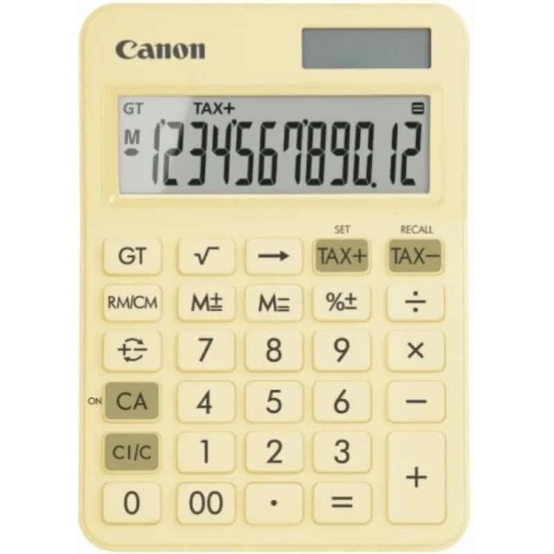 Canon Kalkulacka LS-125KB PYL - Pastelově žlutá 6819C004