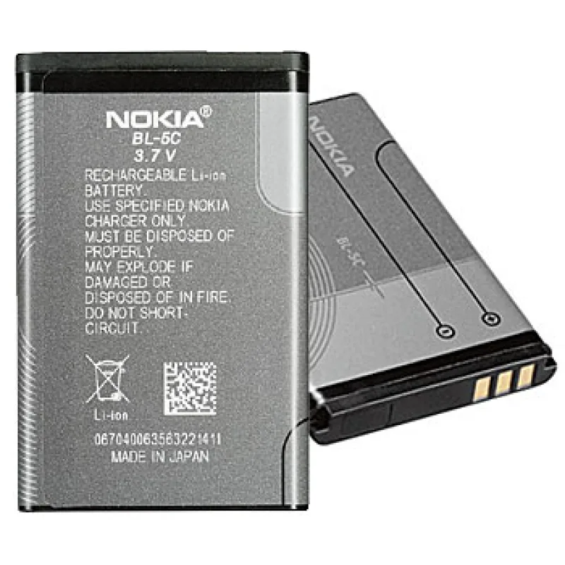 Nokia batéria BL-5C Li-Ion 1020 mAh - bulk 8592118001618